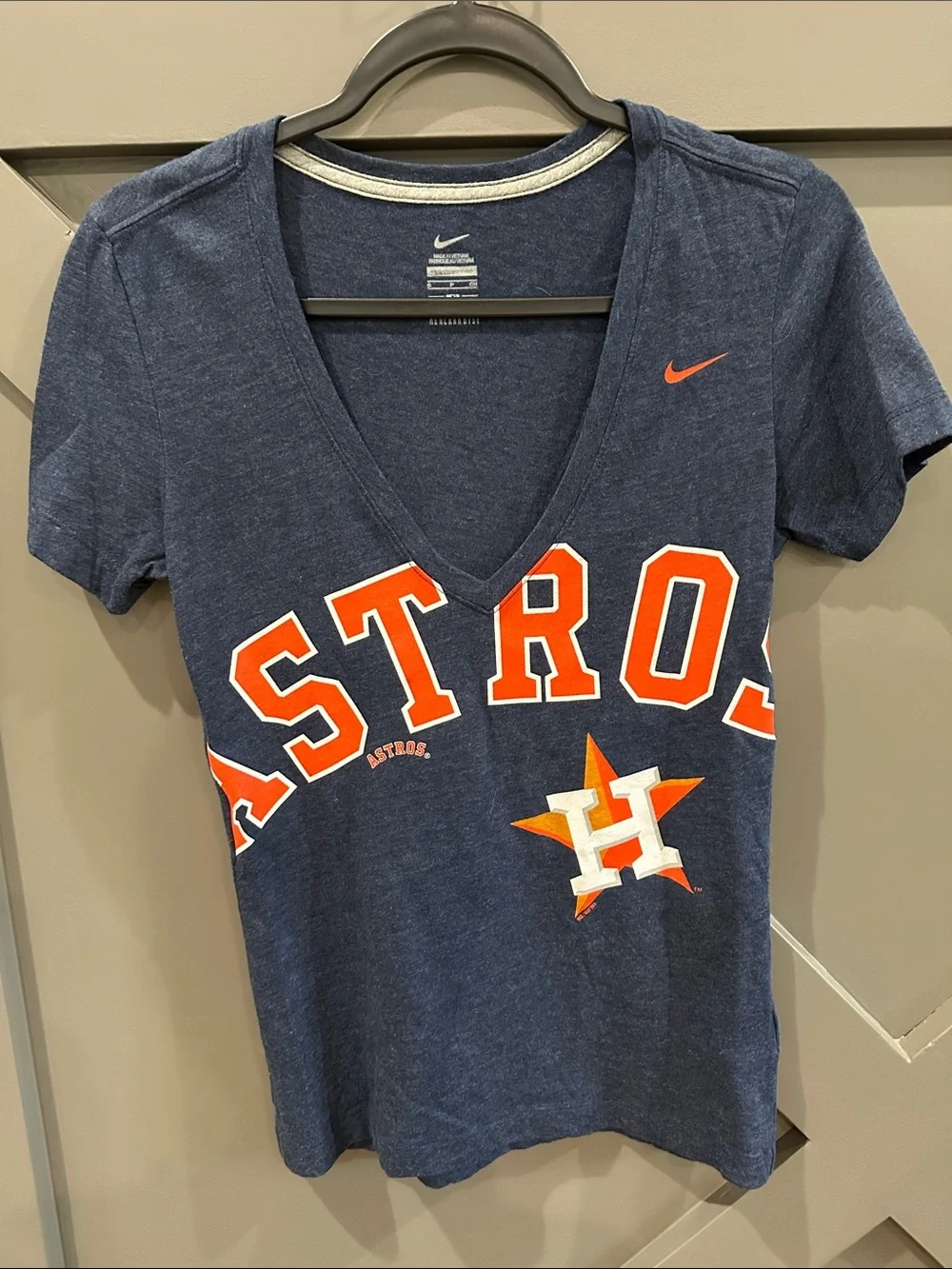 Nike Houston Astros V-Neck Tee